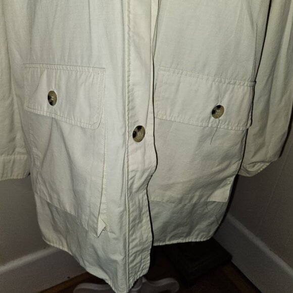 WILLOW LANE Reversible Hooded Rain Coat Jacket Ladies MEDIUM - Picture 10 of 13